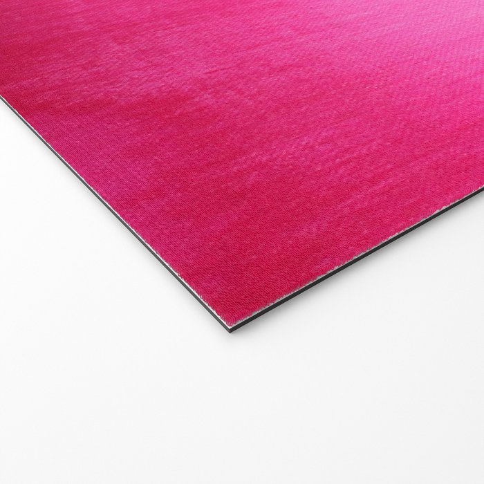 Modern fuchsia watercolor paint brushtrokes Welcome Mat Gallery Image 2