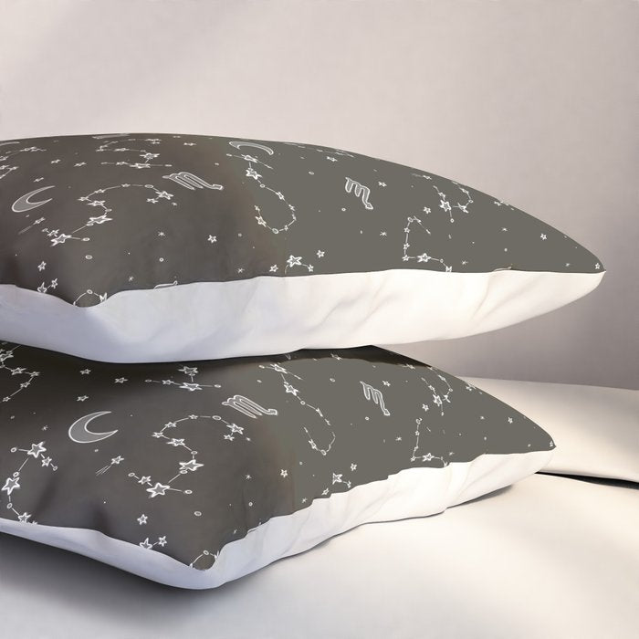 Scorpio Constellation Pillow Sham Gallery Image 3