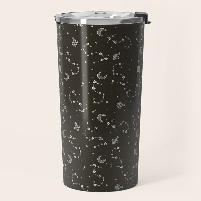 Scorpio Constellation Travel Mug Gallery Image 2