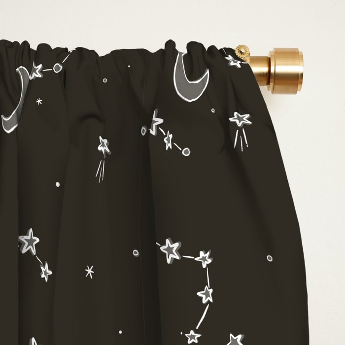 Scorpio Constellation Window Curtain Gallery Image 2