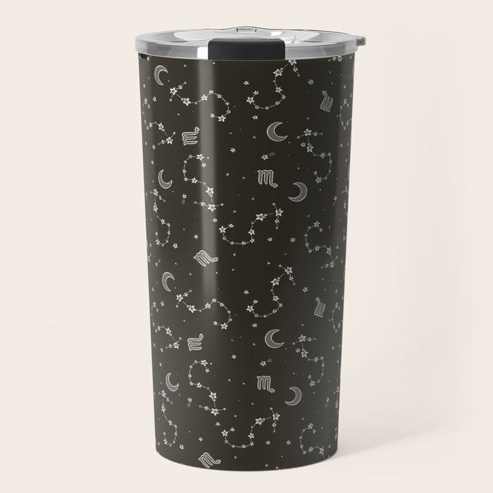 Scorpio Constellation Travel Mug Gallery Image 1