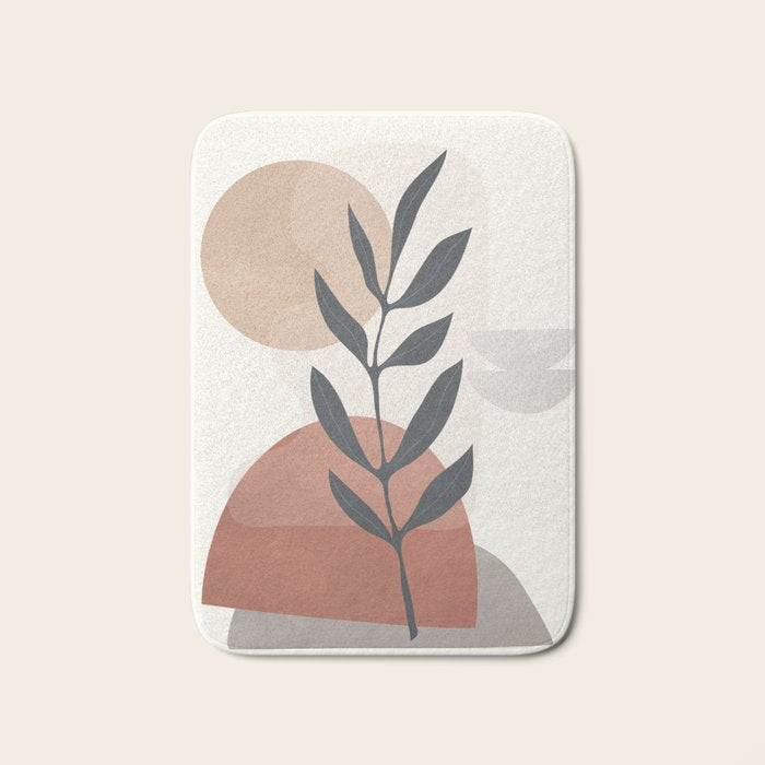 Abstract Rock Geometry 13 Bath Mat Gallery Image 1