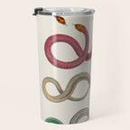 Albertus Seba Snakes Illustration Leopard Snake  Travel Mug Gallery Image 3