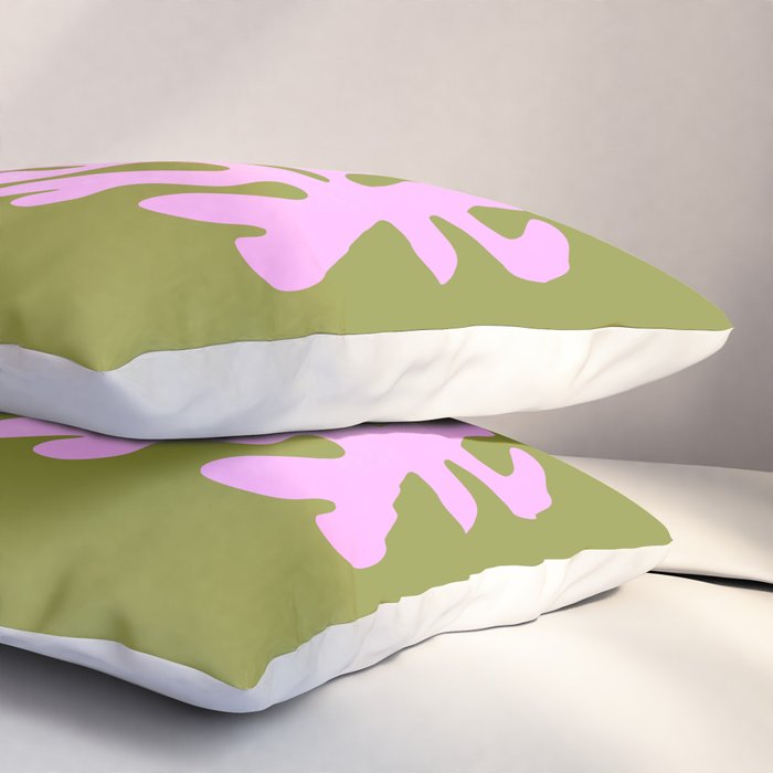 Wasabi & Lavender: Matisse Paper Cutouts 05 Pillow Sham Gallery Image 3