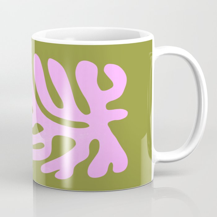 Wasabi & Lavender: Matisse Paper Cutouts 05 Coffee Mug Gallery Image 1
