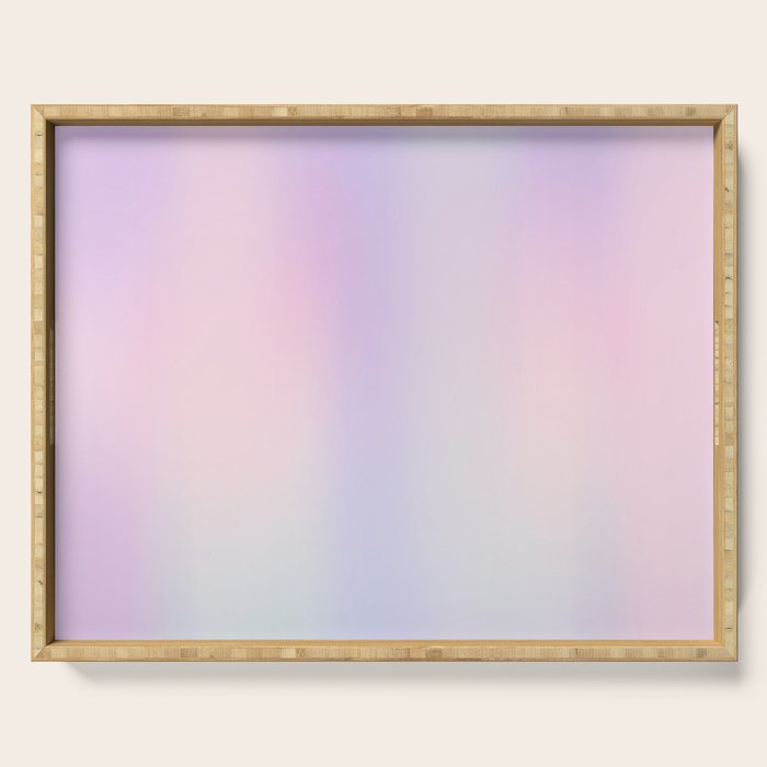 Pastel Gradient rainbow Serving Tray Gallery Image 1