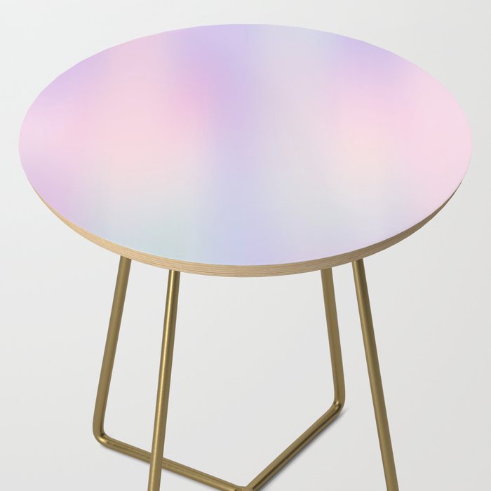 Pastel Gradient rainbow Side Table Gallery Image 2
