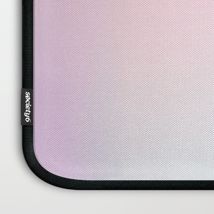 Pastel Gradient rainbow Laptop Sleeve Gallery Image 3