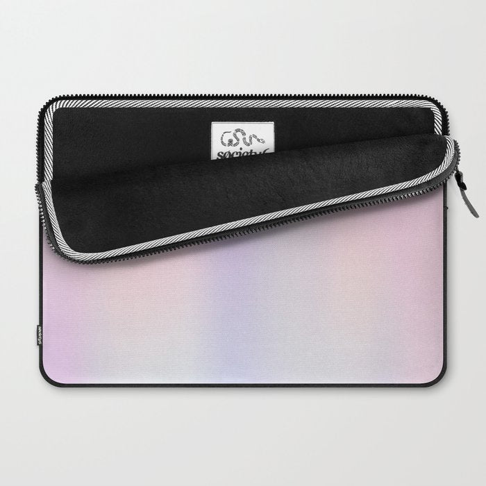 Pastel Gradient rainbow Laptop Sleeve Gallery Image 2