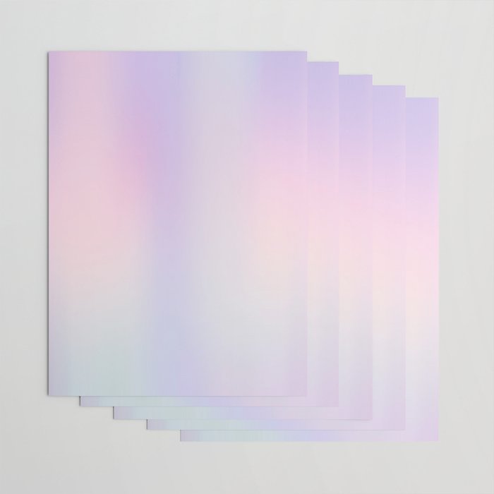 Pastel Gradient rainbow Wrapping Paper Gallery Image 3