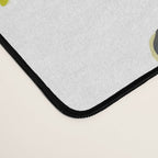 Colorful Flowers Watercolor Desk Mat Gallery Image 4