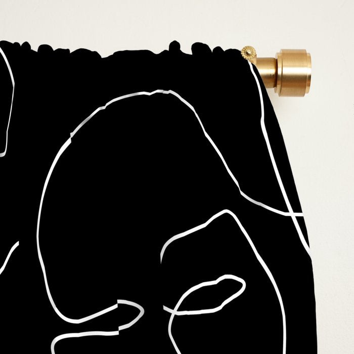 Face Lace Window Curtain Gallery Image 2