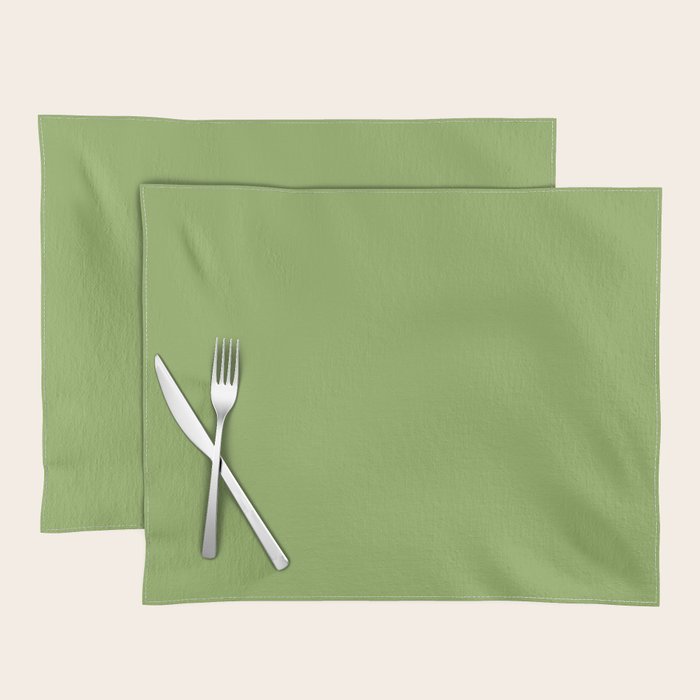 Color Green Placemat Gallery Image 1