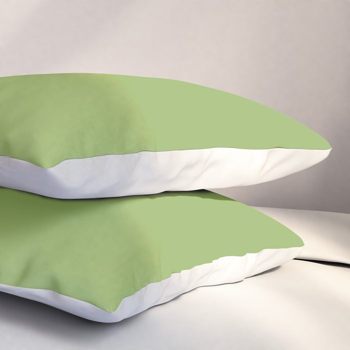 Color Green Pillow Sham Gallery Image 3