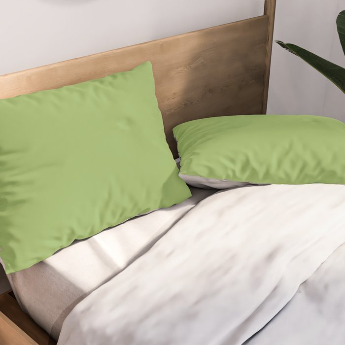 Color Green Pillow Sham Gallery Image 2