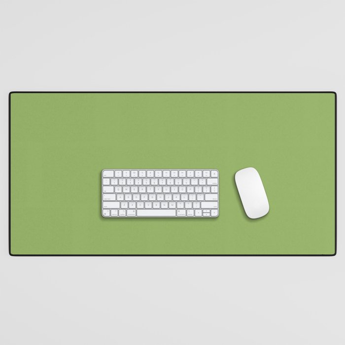 Color Green Desk Mat Gallery Image 1