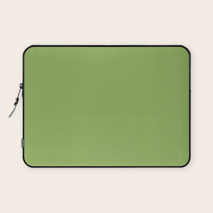 Color Green Laptop Sleeve Gallery Image 1