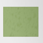Color Green Throw Blanket Gallery Image 2