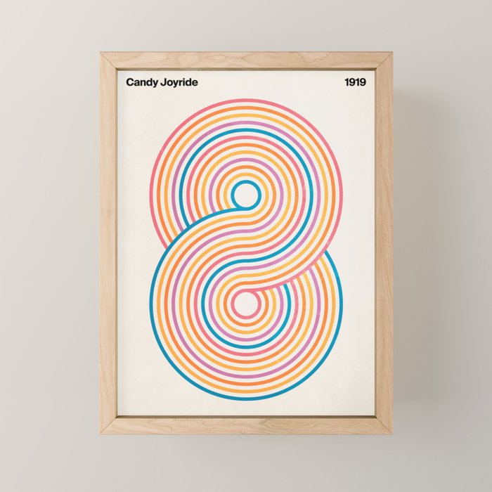 Candy Joyride 2 Mini Art Print Gallery Image 1