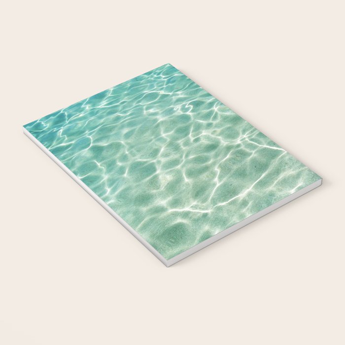 Clear Aqua Blue Ocean Water Notebook Gallery Image 3