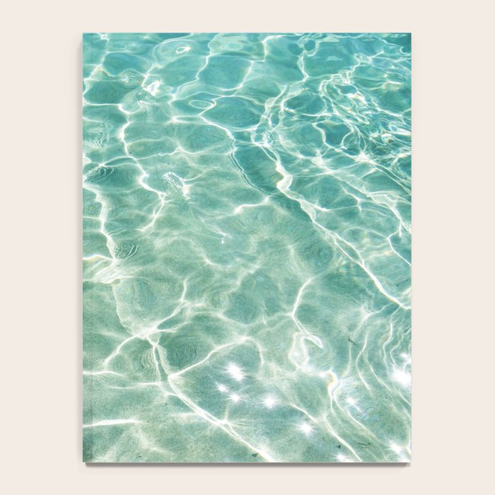 Clear Aqua Blue Ocean Water Notebook Gallery Image 4