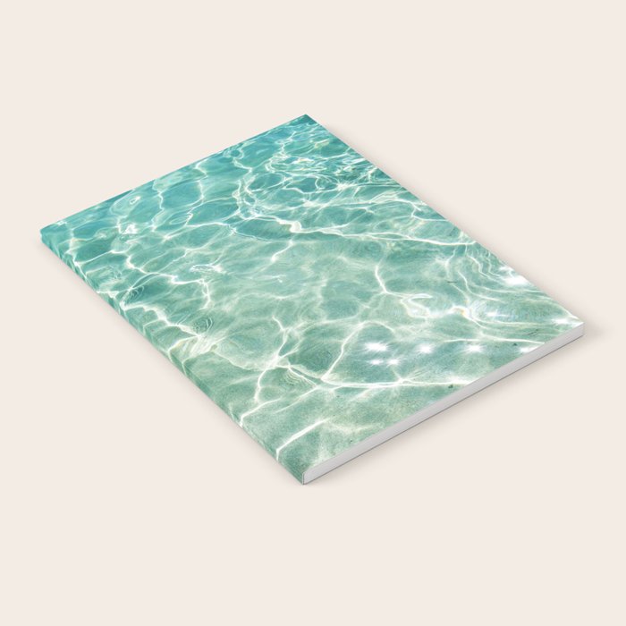 Clear Aqua Blue Ocean Water Notebook Gallery Image 2