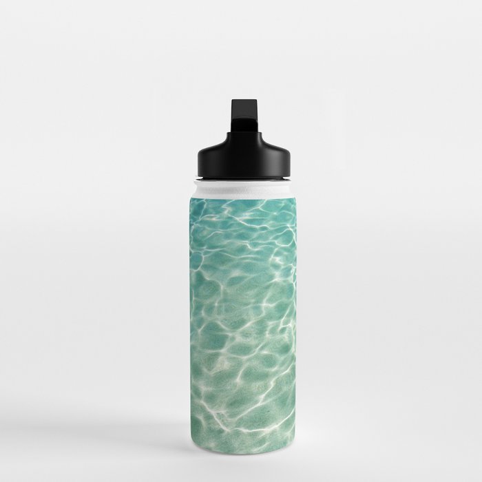 Clear Aqua Blue Ocean Water Water Bottle Gallery Image 3