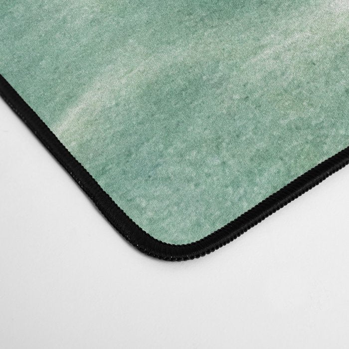 Clear Aqua Blue Ocean Water Desk Mat Gallery Image 4