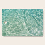 Clear Aqua Blue Ocean Water Cutting Board Gallery Image 1