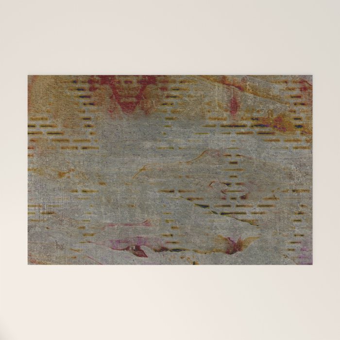 Grunge Wall Welcome Mat Gallery Image 1