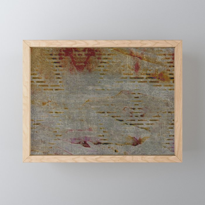 Grunge Wall Mini Art Print Gallery Image 1