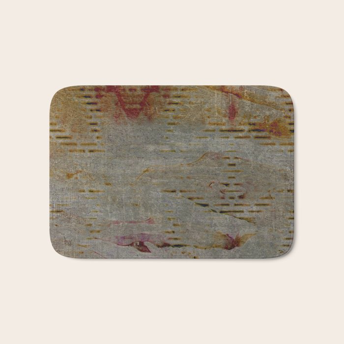 Grunge Wall Bath Mat Gallery Image 1