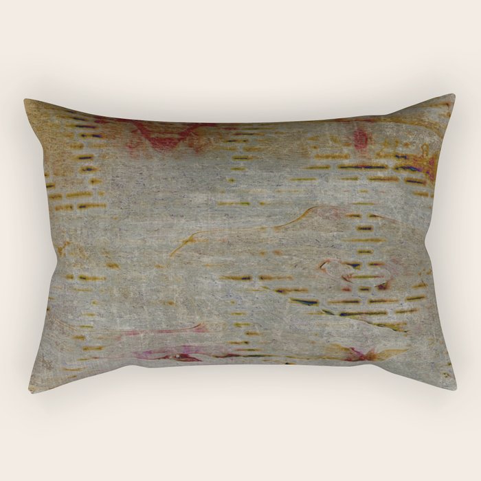 Grunge Wall Rectangular Pillow Gallery Image 2