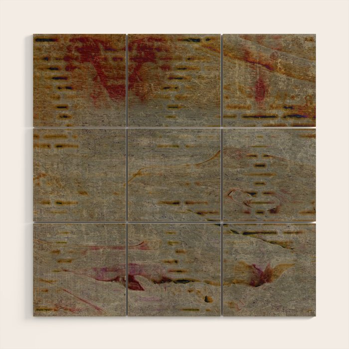 Grunge Wall Wood Wall Art Gallery Image 1