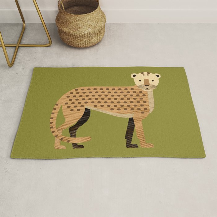 Whimsy Leopard Rug Gallery Image 1