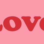 Love - pink and red Coffee Mug Gallery Image 2