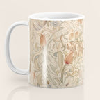 William Morris Antique Acanthus Portiere Pastel Floral Pattern Coffee Mug Gallery Image 3