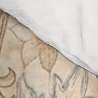 William Morris Antique Acanthus Portiere Pastel Floral Pattern Comforter Gallery Image 4