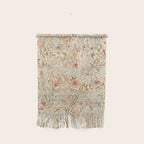William Morris Antique Acanthus Portiere Pastel Floral Pattern Wall Hanging Gallery Image 1