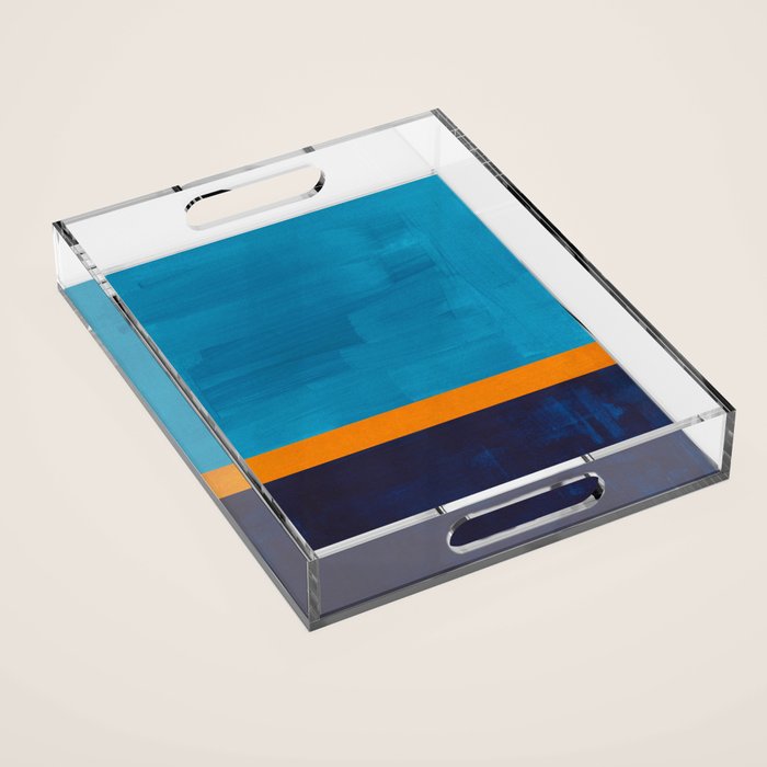 Deep Blue Sea Sun  Acrylic Tray Gallery Image 1