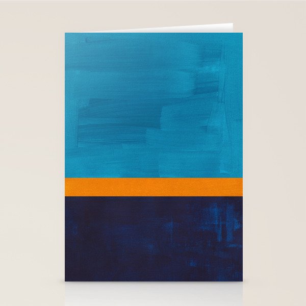 Deep Blue Sea Sun  Stationery Card Gallery Image 1