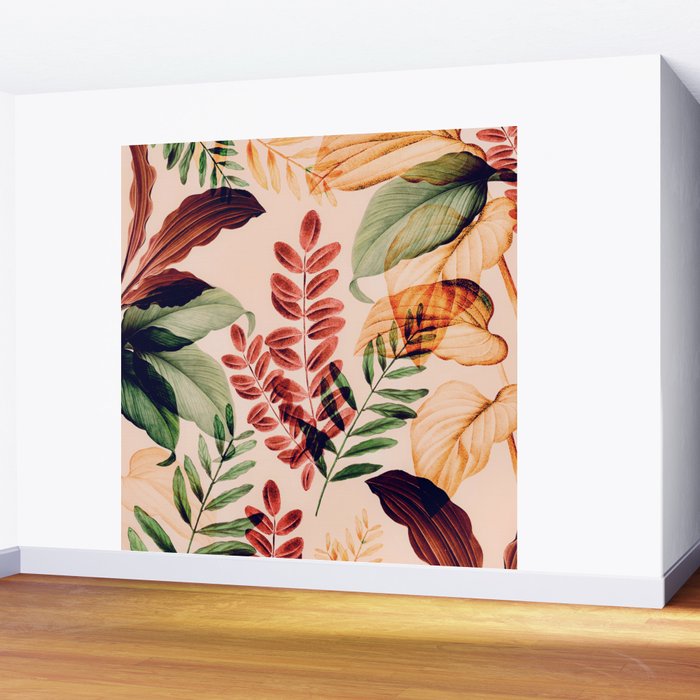 Tropical Rainforest Wall Mural Gallery Image 2