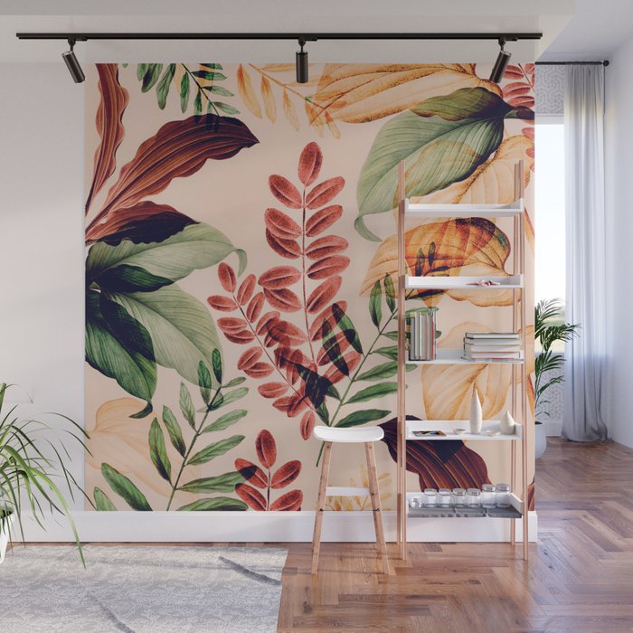 Tropical Rainforest Wall Mural Gallery Image 1