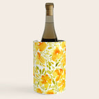 Watercolor California poppies (Quad set, #2) Wine Chiller Gallery Image 2