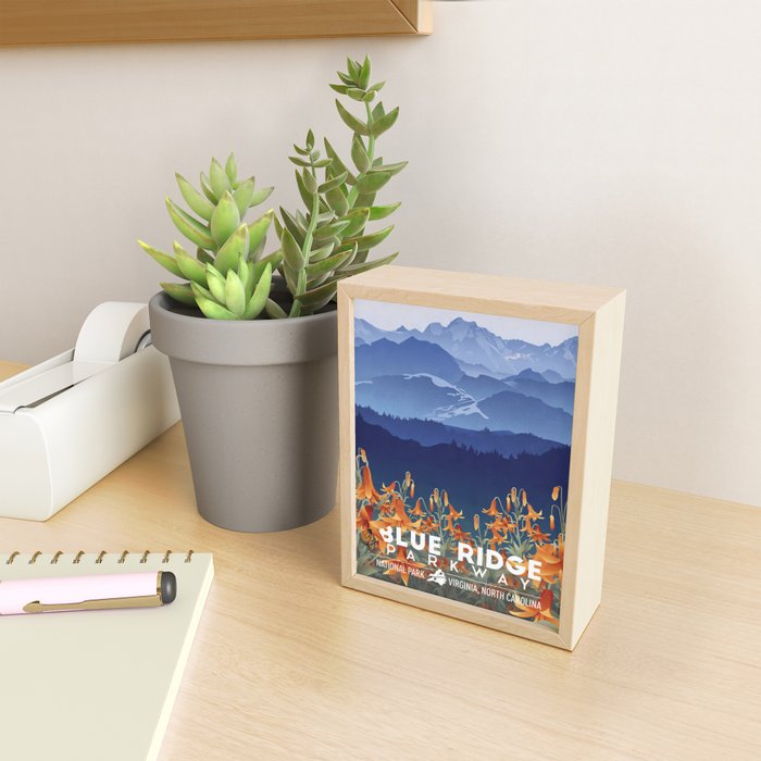 Blue Ridge Mountains Mini Art Print Gallery Image 2