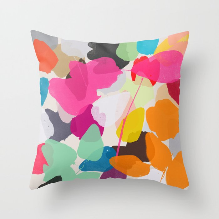 golden rain 1 Throw Pillow Gallery Image 6