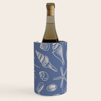 Seahorse Ocean Nautical Coastal Serenity Blue  Wine Chiller Gallery Image 1