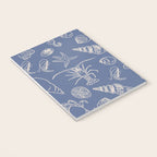 Seahorse Ocean Nautical Coastal Serenity Blue  Notebook Gallery Image 3
