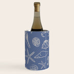 Seahorse Ocean Nautical Coastal Serenity Blue  Wine Chiller Gallery Image 3