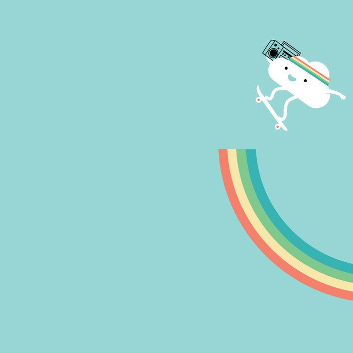 Skateboarding cloud Coffee Mug Gallery Image 2
